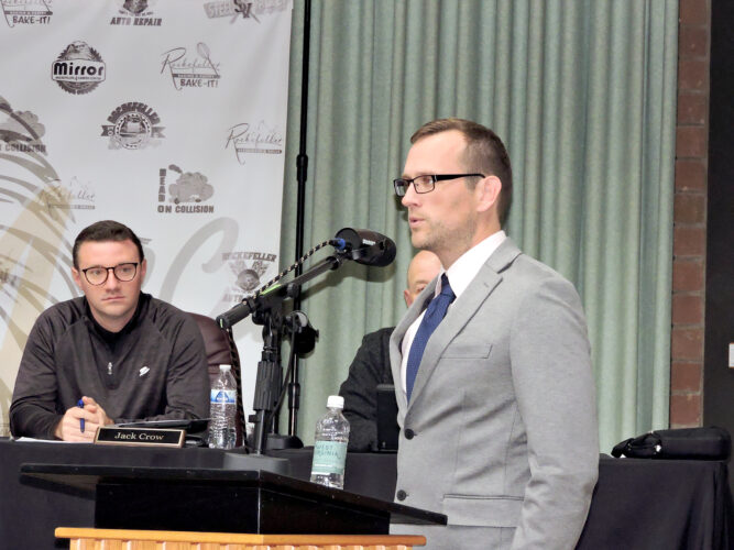 State official discusses Hancock Schools financial problems